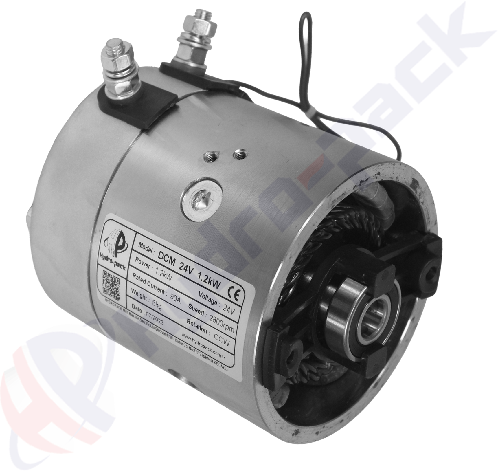 1.2 kW 24V DC Motor